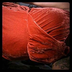 Orange Night out dress top